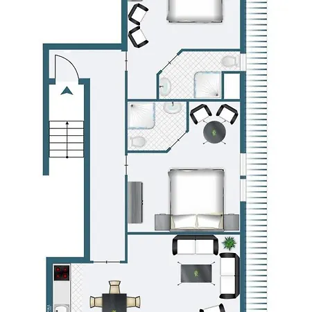 Haus Inselrose Juist Apartament Juist